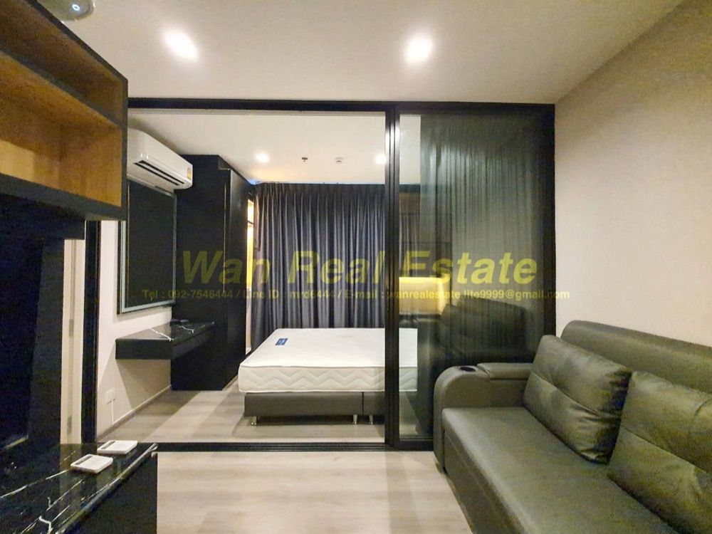 ให้เช่าคอนโด politan rive ชั้น 32 เนื้อที่ 25 ตร.ม. ตกแต่งสวย ครบพร้อมอยู่ วิวแม่น้ำ