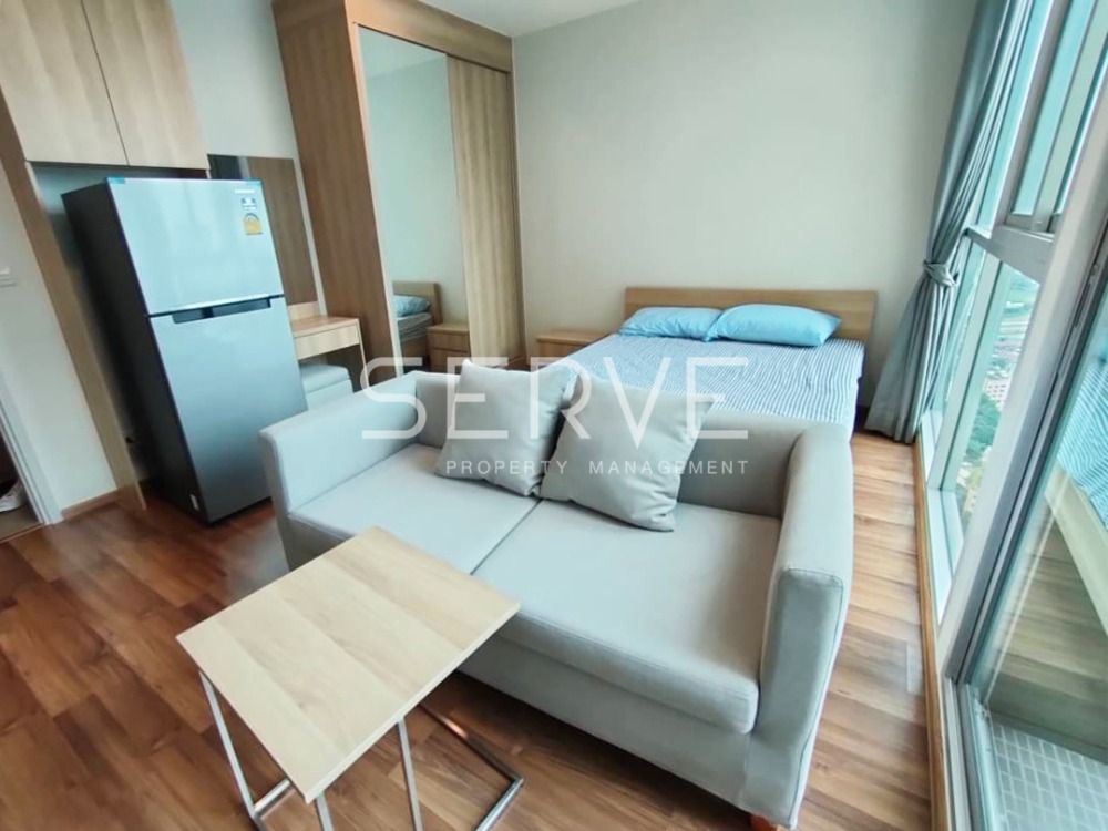 🔥Studio Super High Fl 40+ Good Price &amp; Good Location MRT Thailand Cultural Centre 80 m. at Noble Revolve Ratchada 2  / For Sale – รูปที่ 2