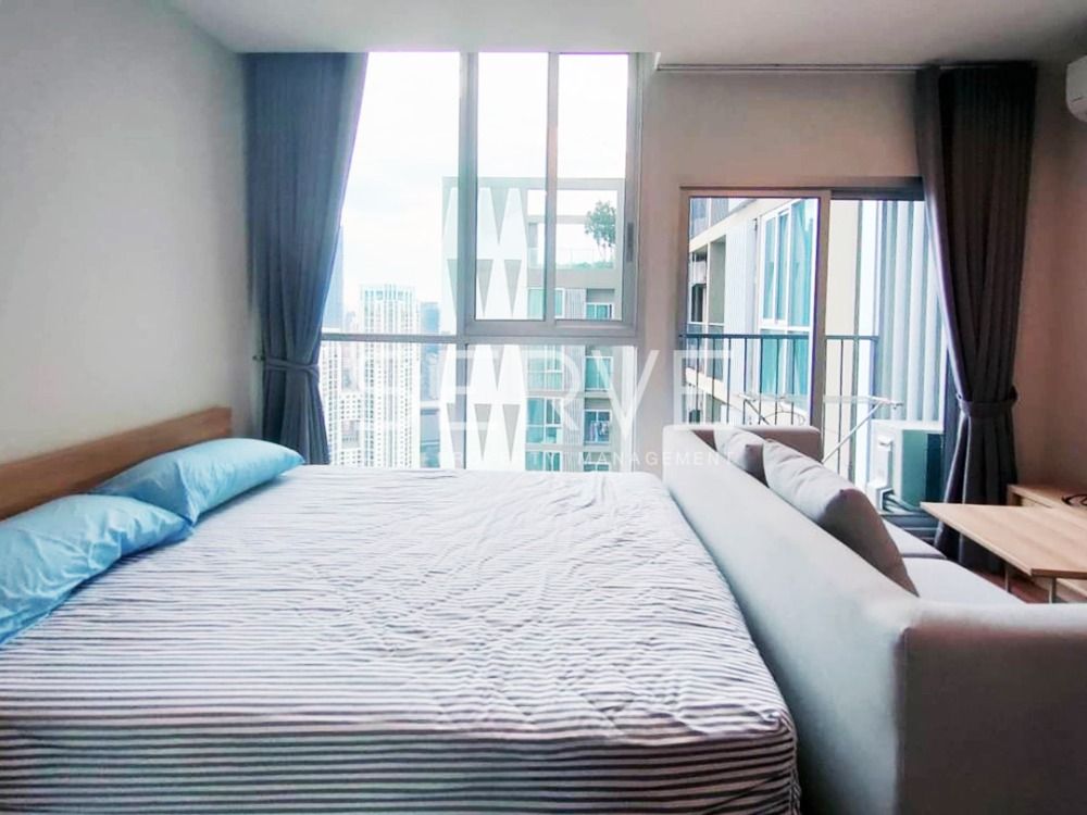 🔥Studio Super High Fl 40+ Good Price &amp; Good Location MRT Thailand Cultural Centre 80 m. at Noble Revolve Ratchada 2  / For Sale – รูปที่ 4