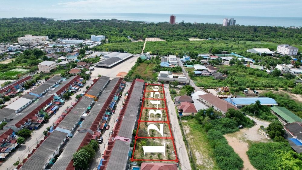 Cha-am land, divided plots, in the middle of the city – รูปที่ 2