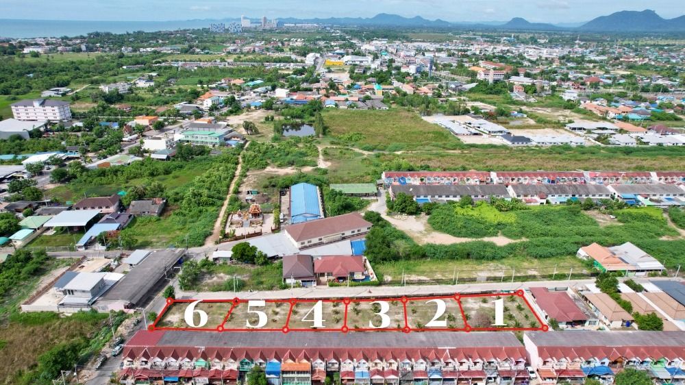 Cha-am land, divided plots, in the middle of the city – รูปที่ 3