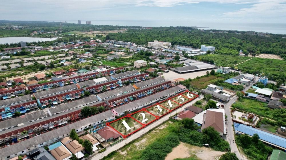 Cha-am land, divided plots, in the middle of the city – รูปที่ 4
