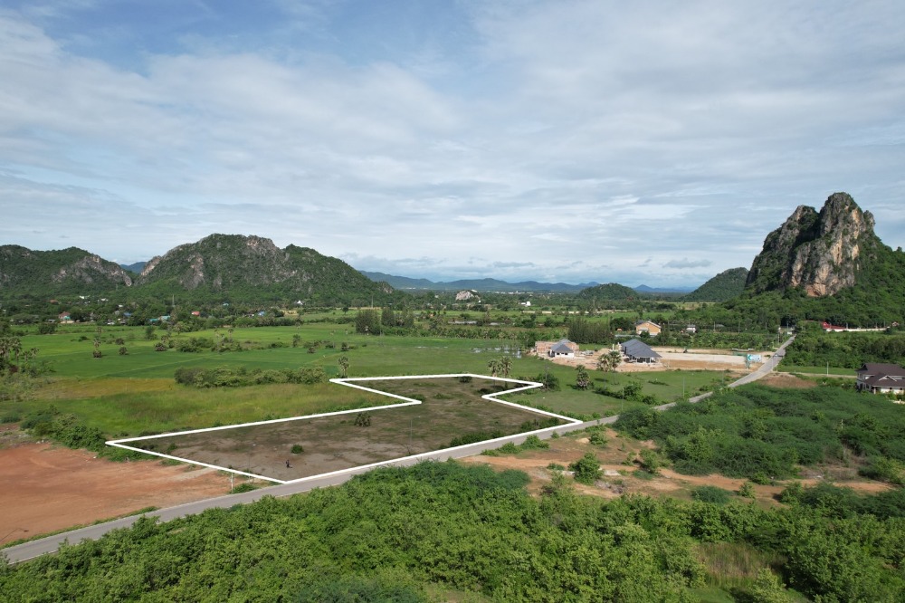 Cha-am land, beautiful mountain view, 5 km from Petchkasem. 5 km away from the sea – รูปที่ 2