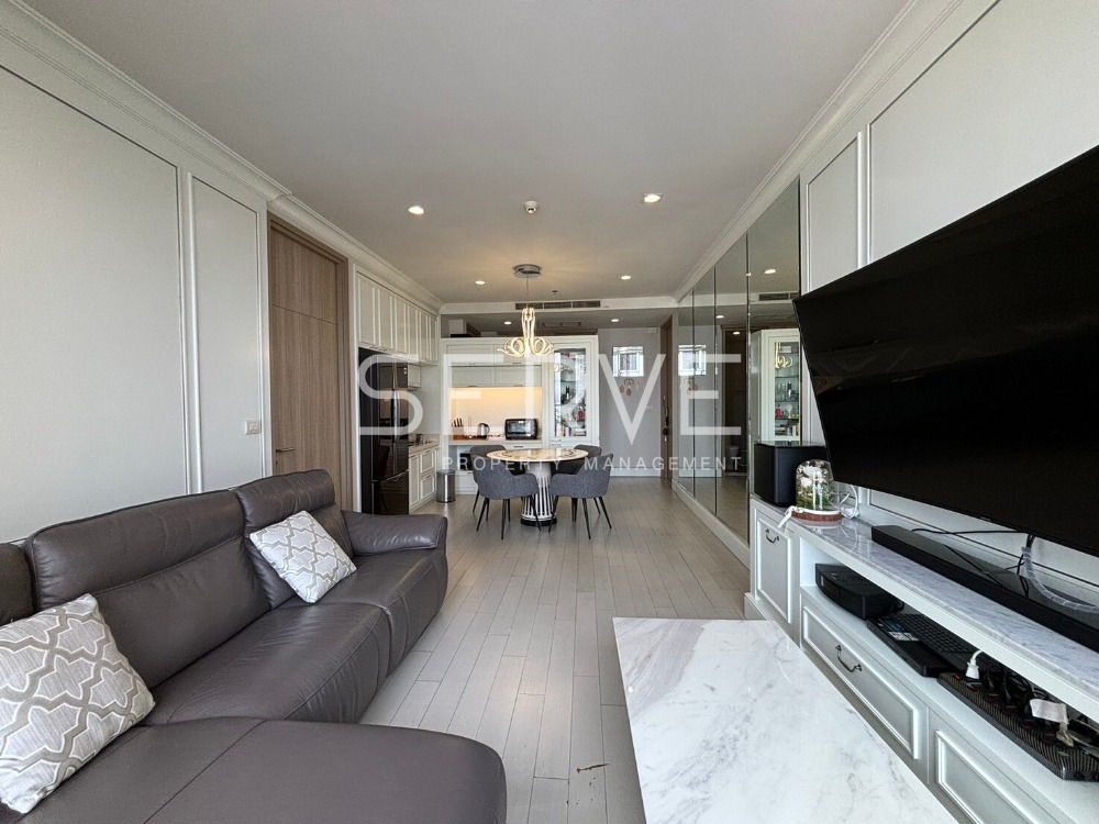 2 Beds 2 Bath Nice Decorate High Fl. 20+ Good View and Perfect Location BTS Phloen Chit at Noble Ploenchit Condo / For Sale