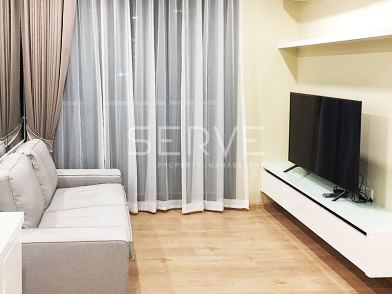1 Bed Unit with Garden View (North Side) Good Location BTS Asok & MRT Sukhumvit 550 m. at Noble Recole Sukhumvit 19 Condo / For Rent