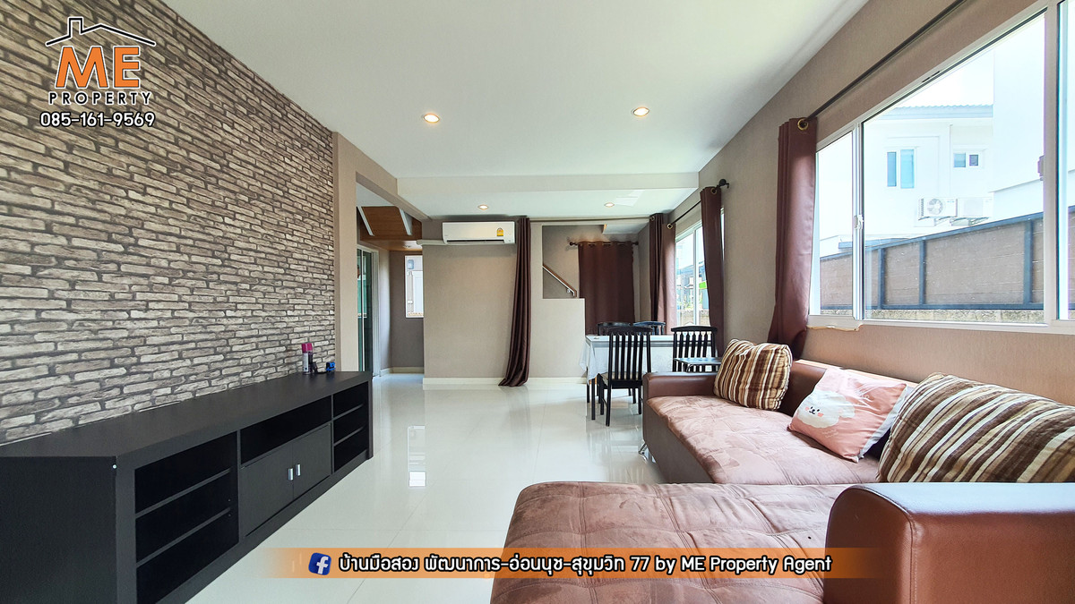 ให้เช่า บ้าน ภัสสร พัฒนาการ 38 เฟอร์นิเจอร์ ครบ โทร 064-954-9619 (RBD16-36) – รูปที่ 3