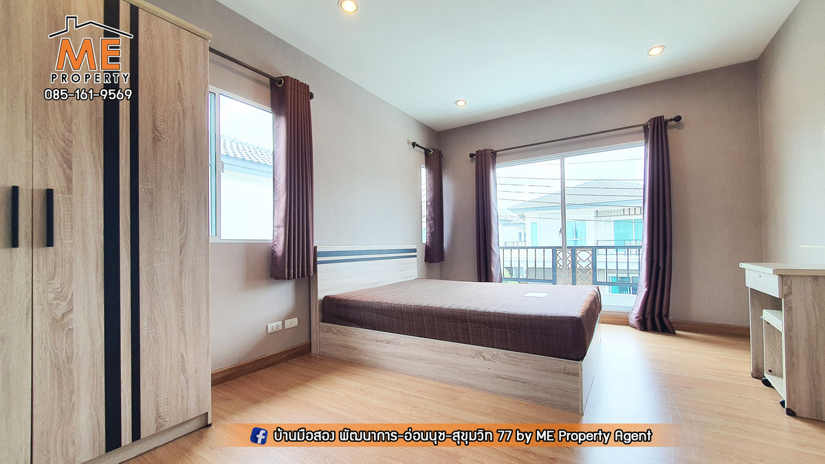 ให้เช่า บ้าน ภัสสร พัฒนาการ 38 เฟอร์นิเจอร์ ครบ โทร 064-954-9619 (RBD16-36) – รูปที่ 4