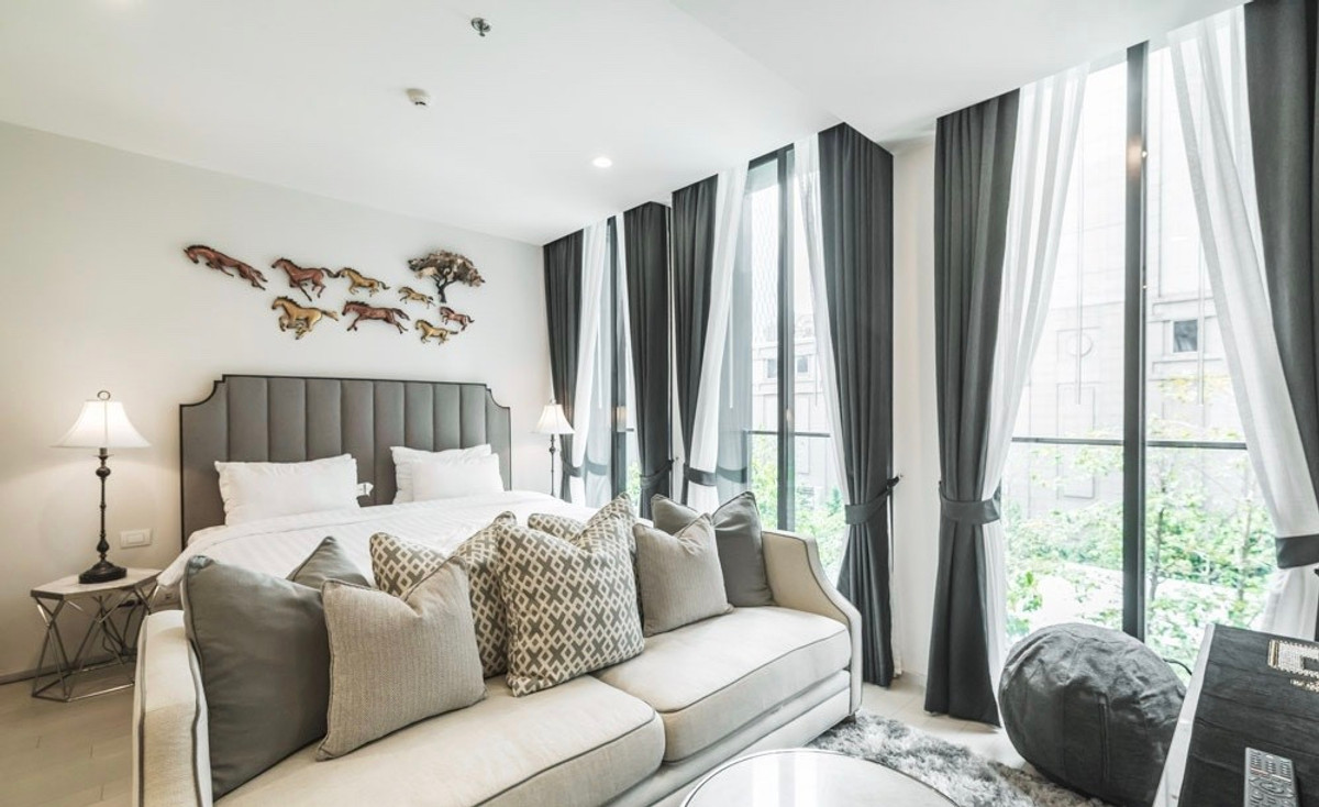 🌿 Noble Ploenchit 🌿 ห้องสวย พร้อมจอง 🛏 1 ห้องนอน 1 ห้องน้ำ 44 ตร.ม ราคาต่อรองได้!!! - ติด BTS เพลินจิต – รูปที่ 2