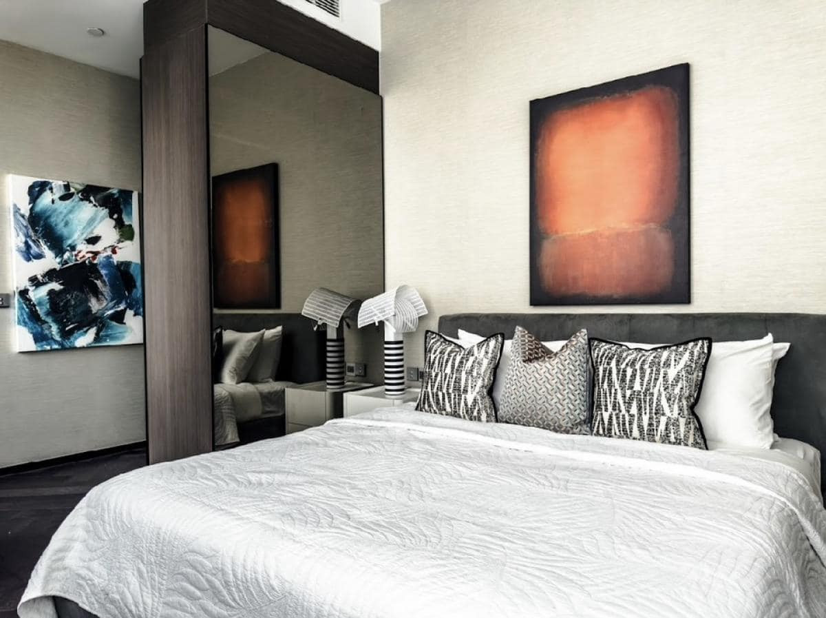 🌿 The Esse Sukhumvit 36 🌿 Nice room, Modern style 🛏 2 Bed 2 Bath 80 sq.m, price negotiable!!! - Next to BTS Thong Lor – รูปที่ 4
