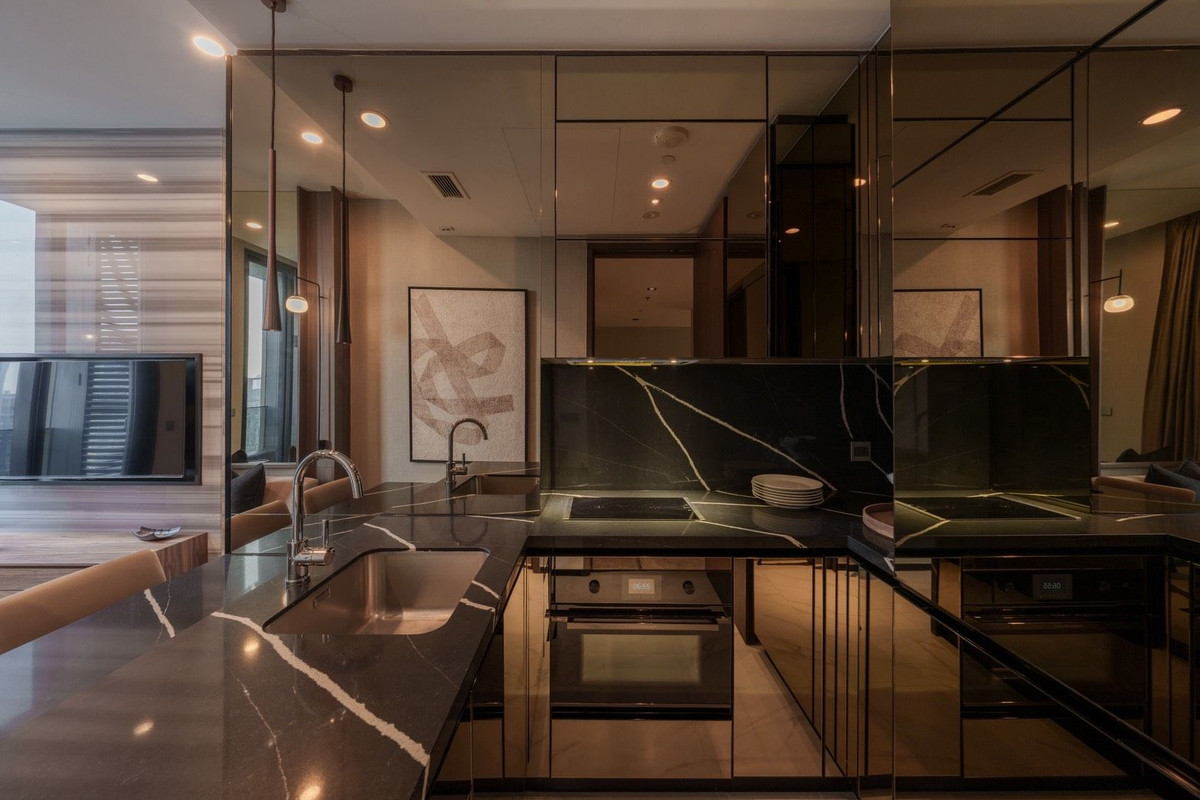 🌿 The Esse Sukhumvit 36 🌿 ห้องสวย หรูดูแพง แต่งครบ 🛏 1 ห้องนอน 1 ห้องน้ำ 38 sq.m, price negotiable!!! - Next to BTS Thong Lor – รูปที่ 4