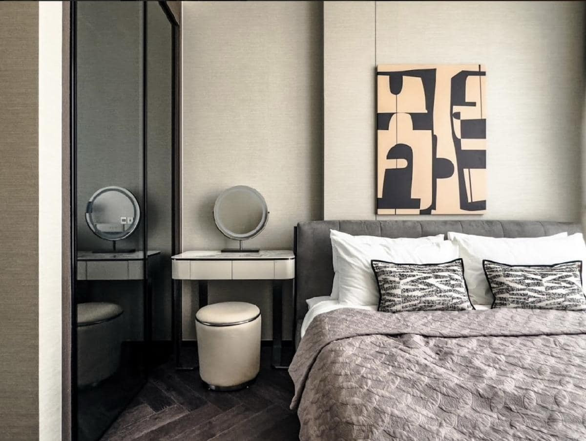 🌿 The Esse Sukhumvit 36 🌿 Nice room, Modern style 🛏 2 Bed 2 Bath 80 sq.m, price negotiable!!! - Next to BTS Thong Lor – รูปที่ 2