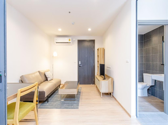 for rent Super deal The Base garden rama 9 high floor 🌈 – รูปที่ 3