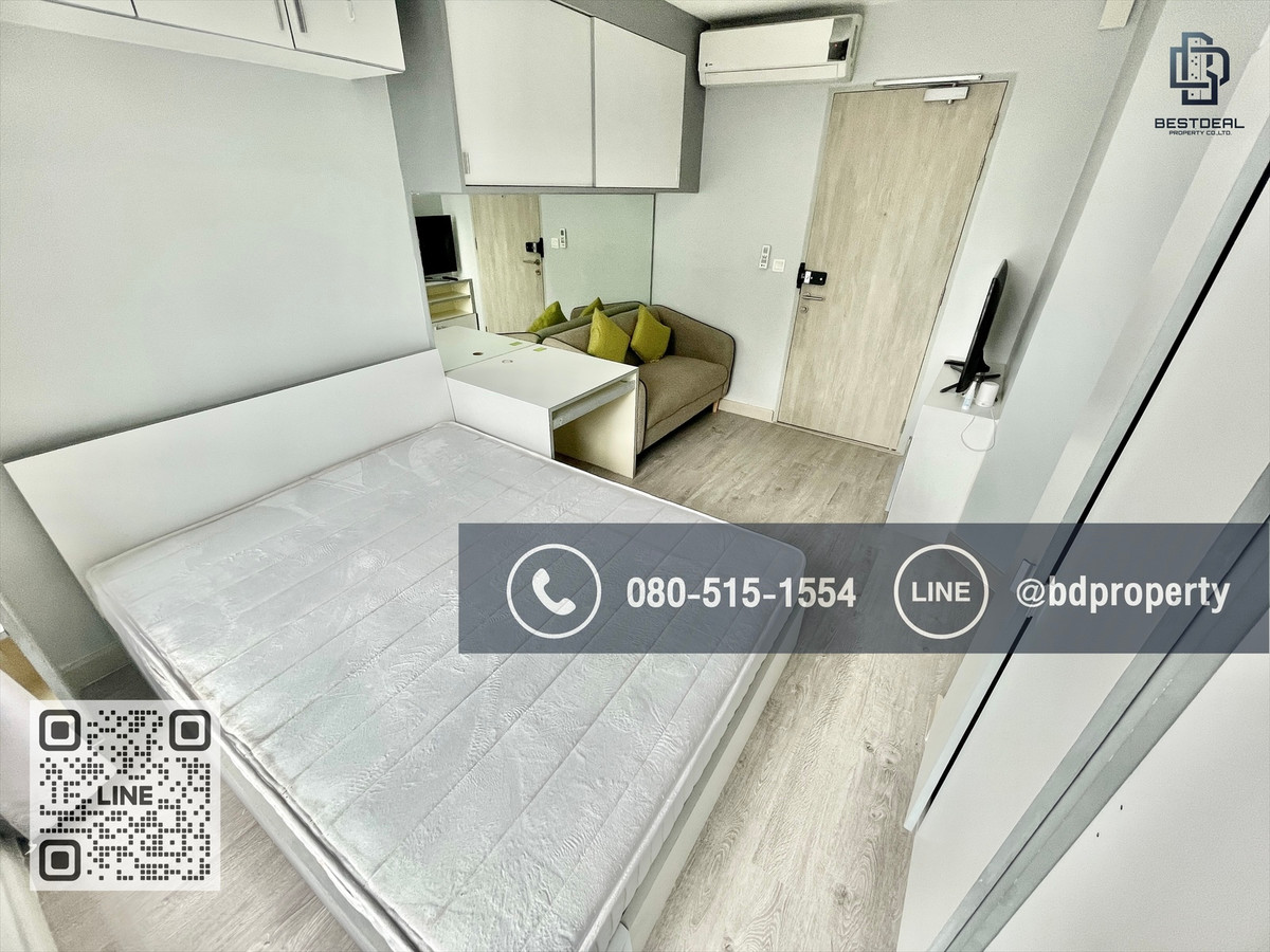Bestdeal ขายด่วน  Studio 22 sqm.ห้องสวย เฟอร์ครบ City View ราคาพิเศษ 3.29 ล้านเท่านั้น  ดูลงทุนไม่ควรพลาด ใกล้MRT และ เซ็นทรัลพระราม 9 เพียง 80 ม. – รูปที่ 4