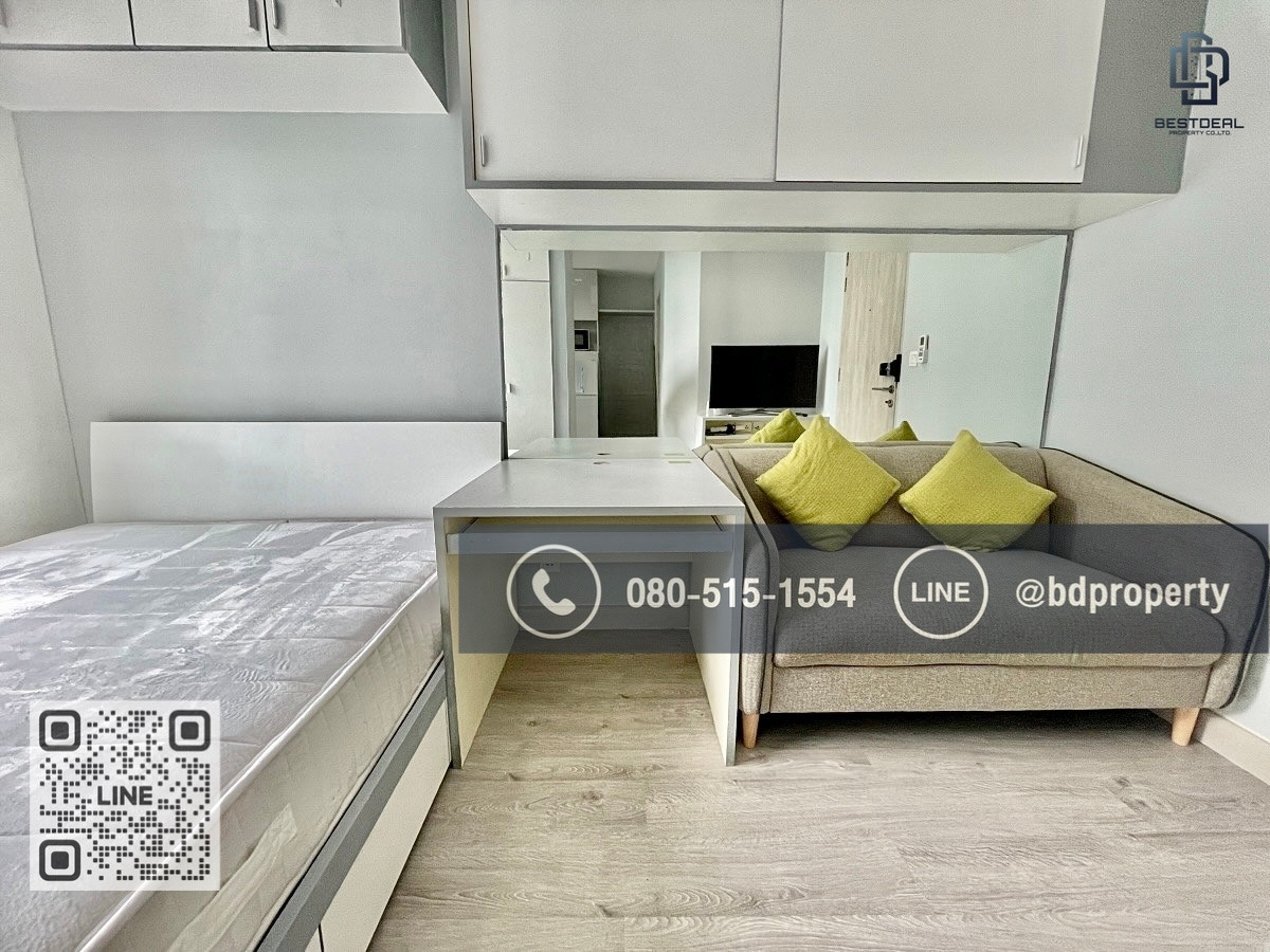 Bestdeal ขายด่วน  Studio 22 sqm.ห้องสวย เฟอร์ครบ City View ราคาพิเศษ 3.29 ล้านเท่านั้น  ดูลงทุนไม่ควรพลาด ใกล้MRT และ เซ็นทรัลพระราม 9 เพียง 80 ม. – รูปที่ 3