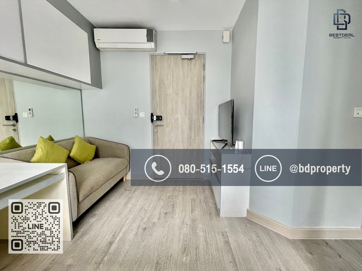 Bestdeal ขายด่วน  Studio 22 sqm.ห้องสวย เฟอร์ครบ City View ราคาพิเศษ 3.29 ล้านเท่านั้น  ดูลงทุนไม่ควรพลาด ใกล้MRT และ เซ็นทรัลพระราม 9 เพียง 80 ม. – รูปที่ 2