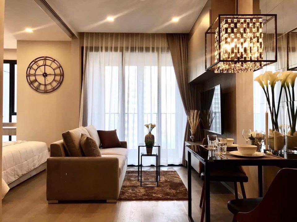 🌿 Ashton Asoke 🌿 Luxury style and best price 🏙️ 1 Bed 36 sq.m, price negotiable!!! - Close to MRT Sukhumvit – รูปที่ 2