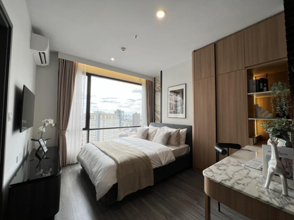💢 Free down payment, studio room, beautifully decorated, ready to move in, Ideo Mobi Rangnam, condo near BTS Victory Monument, call 062-339-3663 – รูปที่ 3