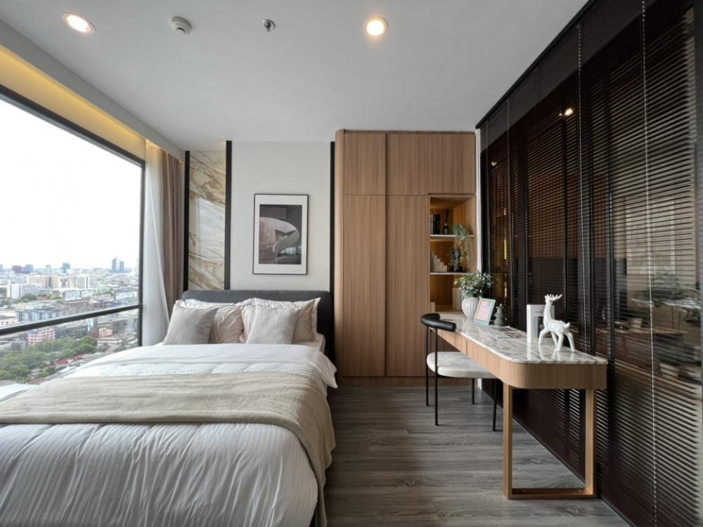 💢 Free down payment, studio room, beautifully decorated, ready to move in, Ideo Mobi Rangnam, condo near BTS Victory Monument, call 062-339-3663 – รูปที่ 4