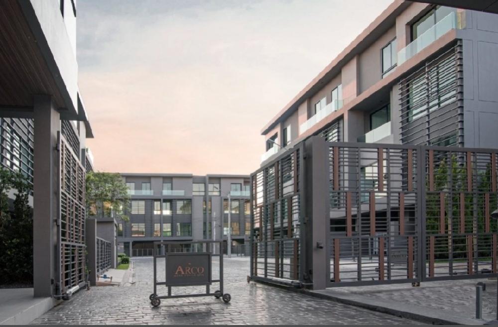 ♻️ Town Home, Arco Home Office project, 4 floors, 35 square meters, corner area, usable area 379 square meters – รูปที่ 2