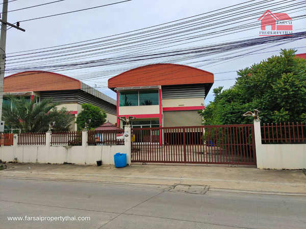 Warehouse/factory building for sale, area 251, usable area 680 sq m, floor load 3 tons/sq m, parking for 6-8 cars, Ekachai Road, near Wat Pho Chae, Mueang District, Samut Sakhon Province, selling price 13.9 million baht. – รูปที่ 2
