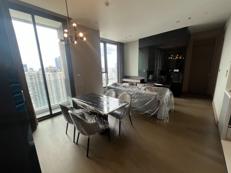 🌿 The Esse Singha Complex 🌿 ห้องใหม่ เฟอร์ครบ 🛏 2 ห้องนอน 2 ห้องน้ำ 73 ตร.ม. Price negotiable!!! - Close to MRT Petchburi – รูปที่ 4