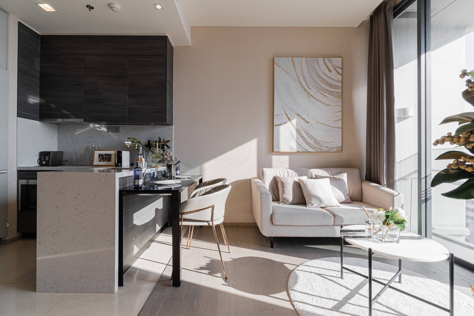 🌿 The Esse Asoke 🌿 ห้องสวยน่าอยู่ วิวสวยมาก 🛏 1 ห้องนอน 37 ตร.ม. Price negotiable!!! - Close to BTS อโศก – รูปที่ 3