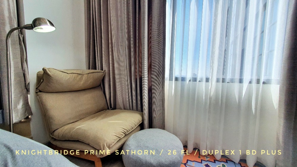 For SALE – Duplex 1 Bedroom Minimal Style Near Sathorn at Knightbridge Prime Sathorn For SALE – Duplex 1 Bedroom Minimal Style Near Sathorn at Knightbridge Prime Sathorn