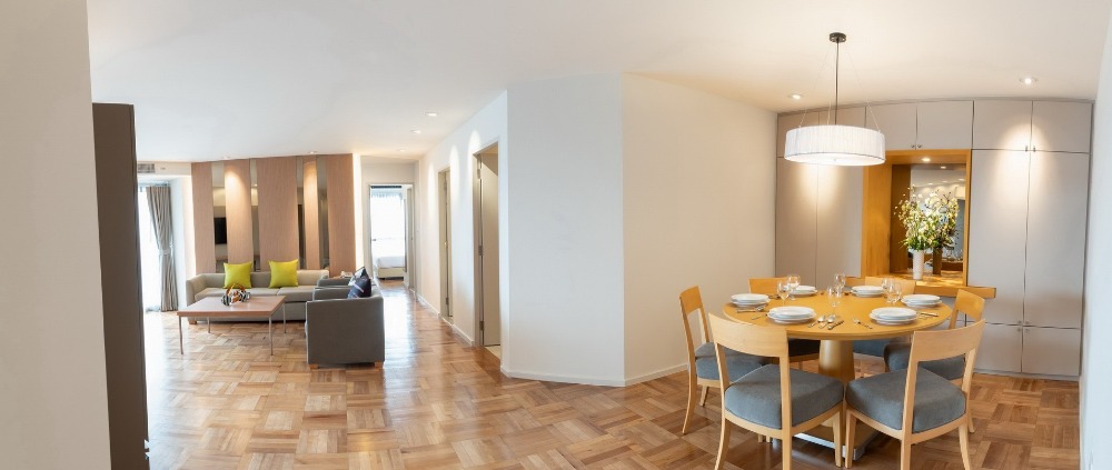 Bangkok Garden Apartment ใกล้ BTS ช่องนนทรี ย่านสาทร, พระราม 3 ห้อง 120 ตร.ม.  2 ห้องนอน 2 ห้องน้ำ Cat Friendly – รูปที่ 2
