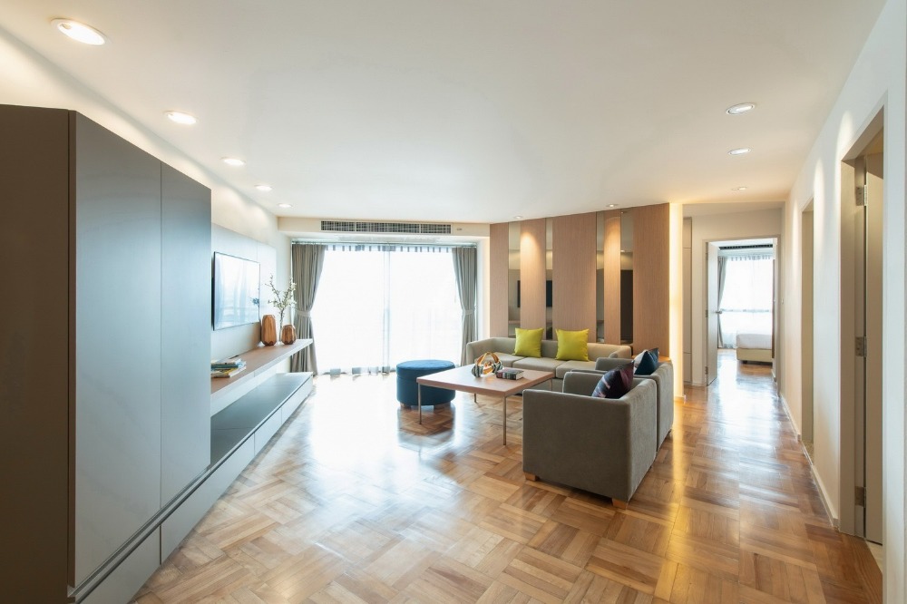 Bangkok Garden Apartment ใกล้ BTS ช่องนนทรี ย่านสาทร, พระราม 3 ห้อง 120 ตร.ม.  2 ห้องนอน 2 ห้องน้ำ Cat Friendly – รูปที่ 3