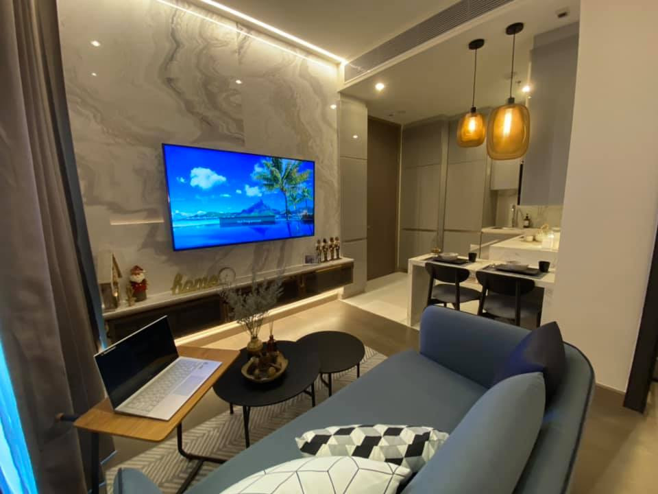 🌿 The Esse Singha Complex 🌿 ห้องสวย เฟอร์ครบ 🛏 1 ห้องนอน 1 ห้องน้ำ 36 ตร.ม. Price negotiable!!! - Close to MRT Phetchaburi – รูปที่ 4