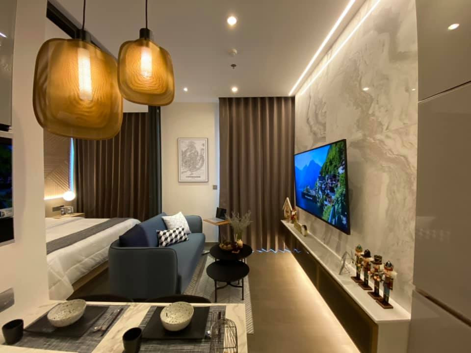 🌿 The Esse Singha Complex 🌿 ห้องสวย เฟอร์ครบ 🛏 1 ห้องนอน 1 ห้องน้ำ 36 ตร.ม. Price negotiable!!! - Close to MRT Phetchaburi – รูปที่ 3