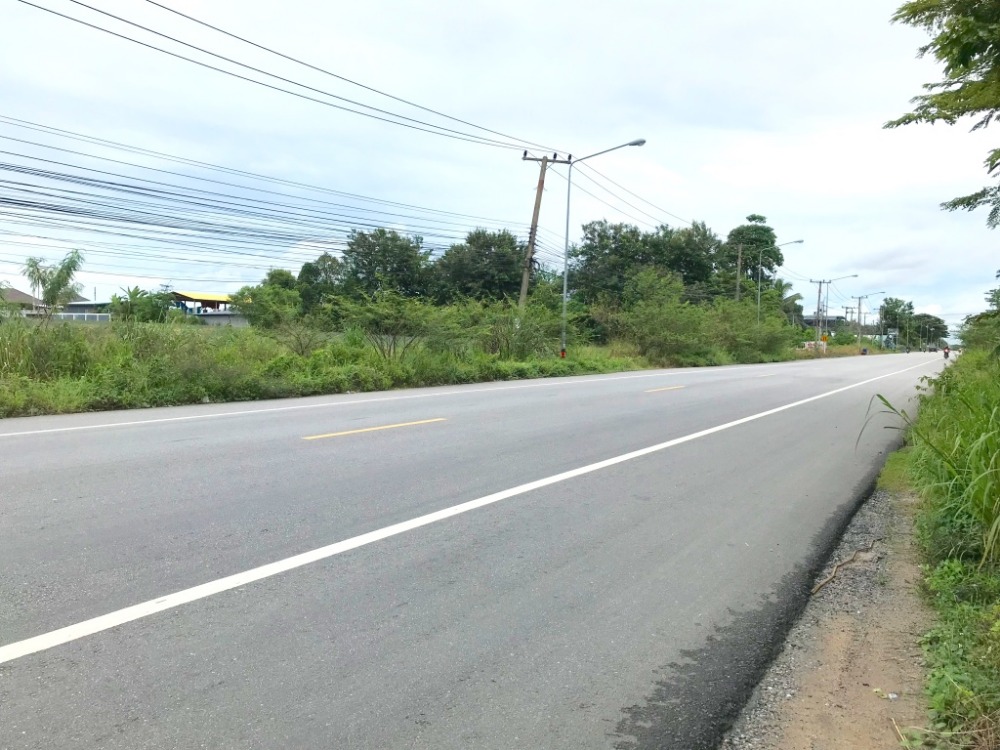 24 rai of land, next to Soi 9 Road, Rayong Development Estate, beautiful plot, purple area, square pattern EEC Economic Corridor