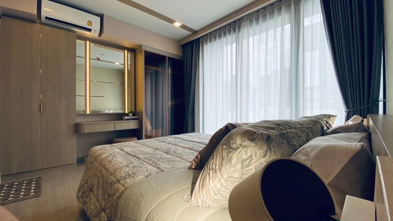 🌿 One 9 Five 🌿ห้องตกแต่งทันสมัย พร้อมอยู่ได้เลย 🛏 1 ห้องนอน 35.50 ตร.ม ติด MRT พระราม 9 – รูปที่ 3