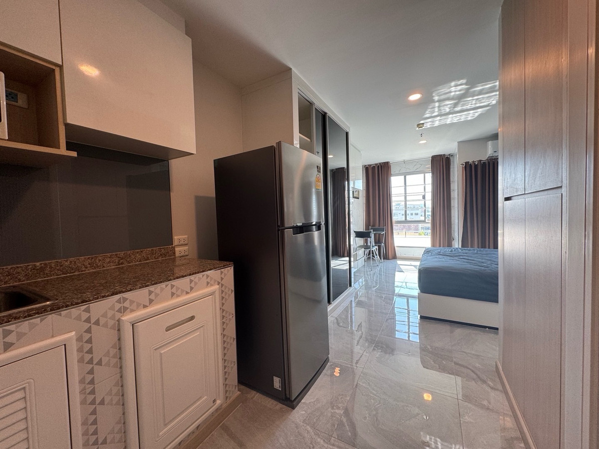 Condo for sale, the best value, beautiful room, renovated, CASA CONDO Ratchada-Ratchapruek 26.34 sqm., very good location, next to BTS Talat Phlu, room facing south, good wind – รูปที่ 3