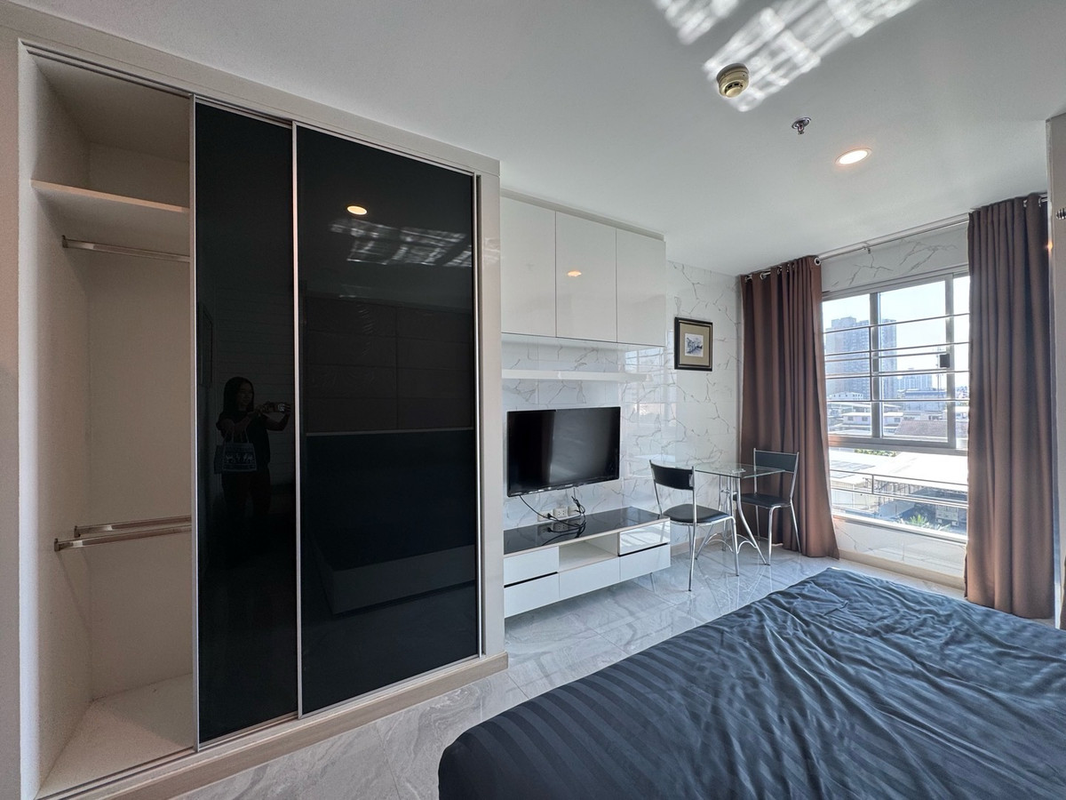 Condo for sale, the best value, beautiful room, renovated, CASA CONDO Ratchada-Ratchapruek 26.34 sqm., very good location, next to BTS Talat Phlu, room facing south, good wind – รูปที่ 4