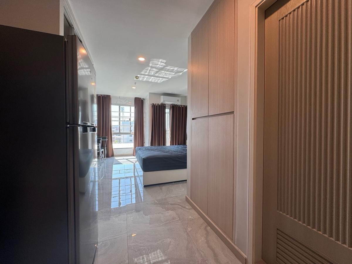 Condo for sale, the best value, beautiful room, renovated, CASA CONDO Ratchada-Ratchapruek 26.34 sqm., very good location, next to BTS Talat Phlu, room facing south, good wind – รูปที่ 2