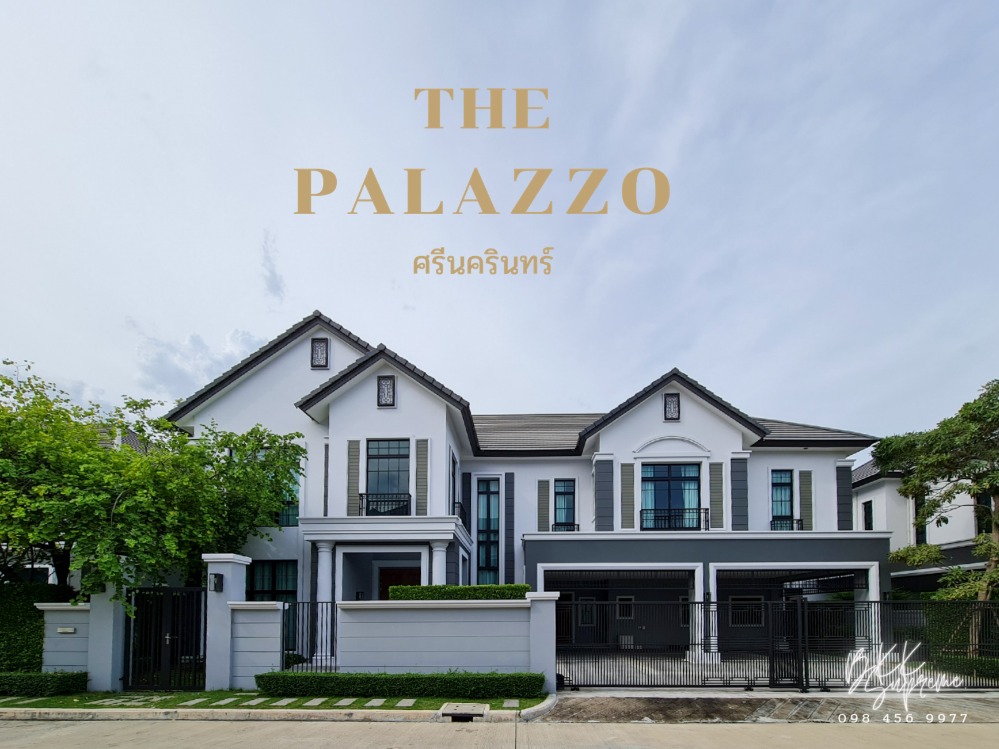 (For sale/rent) ** The Palazzo, The Palazzo Srinakarin, a luxury mansion in the heart of Srinakarin ** (For sale/rent) ** The Palazzo, The Palazzo Srinakarin, a luxury mansion in the heart of Srinakarin **