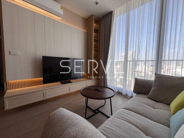 🔥60K🔥 - Luxury Stye 2 Bed High Fl.25+ Good Location Close to BTS Phrom Phong 450 m. at Noble STATE 39 Condo / For Rent