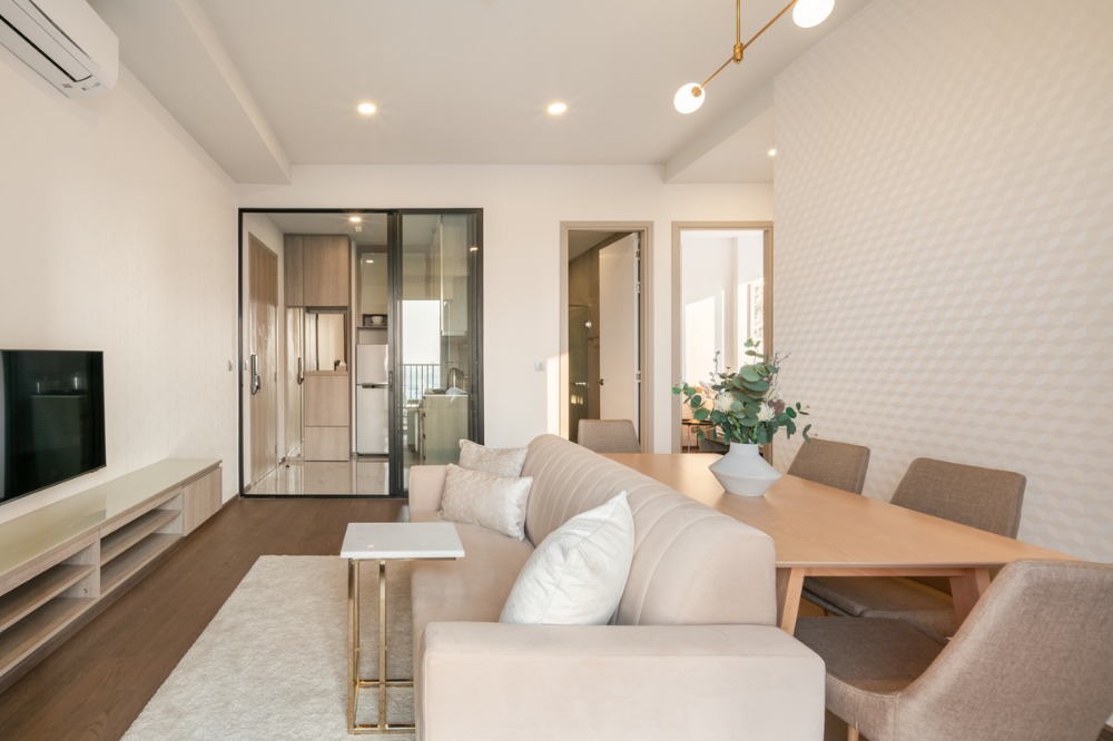 ✅ Ready to move in 2 Bedroom 2 Bathroom 55 Sqm. with Free WIFI @Park Origin Phayathai (Hampton Residence Phayathai)🔥 (Accept a minimum 6-month contract)