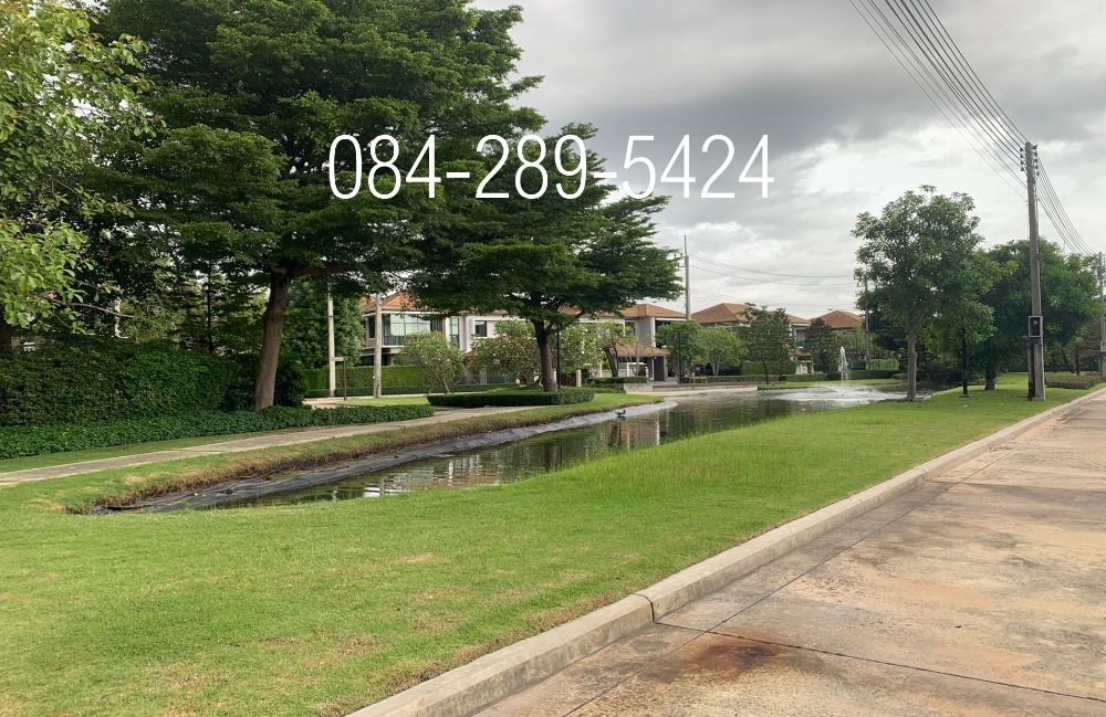 Detached house for sale, The Grand Rama 2 Zone Court Yard , corner house , size 241 square wa, ready to move in – รูปที่ 3