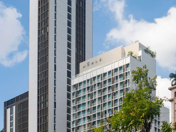 🔥Special Deal 5.9MB🔥-1 Bed 34.18 sq.m. High Fl. 25+ Condo Close to BTS Asok &amp; MRT Sukhumvit 550 m. at Noble BE19 Condo / For Sale