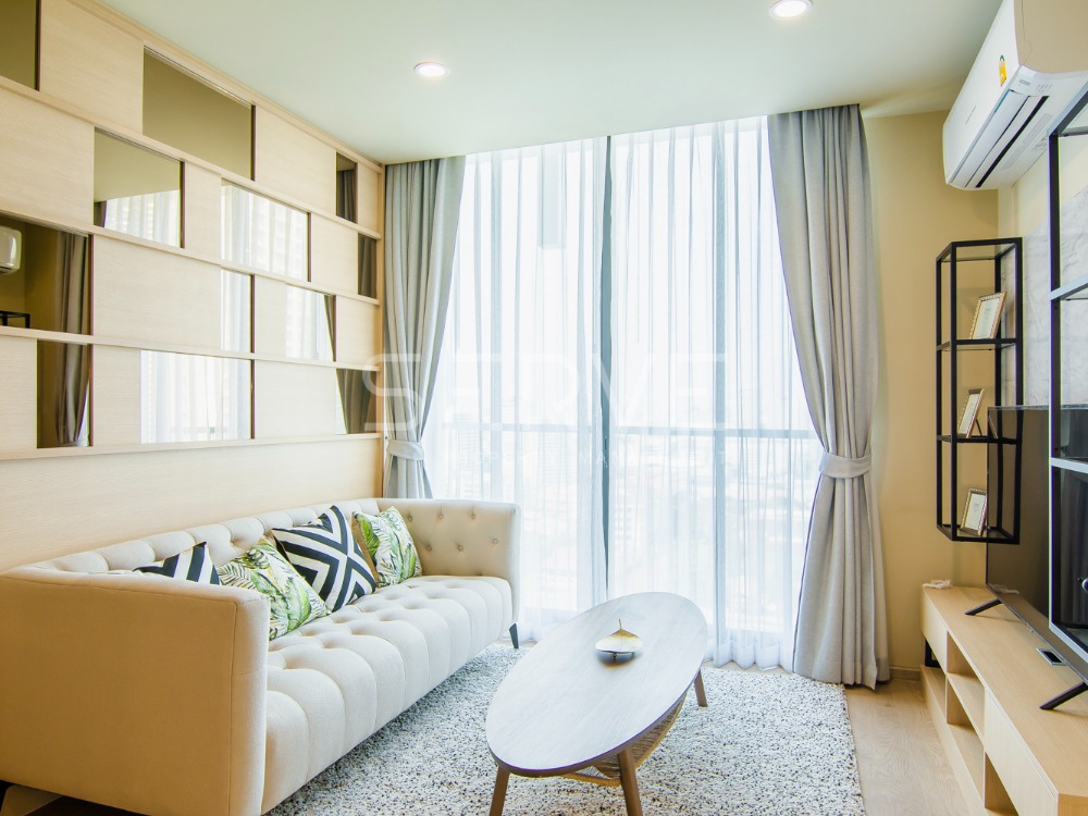 2 Beds Nice Decorate Corner Unit on High Fl. with Unblock View Close to BTS Asok &amp; MRT Sukhumvit at Noble Recole Sukhumvit 19 Condo / For Rent &amp; Sale