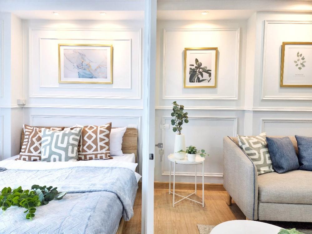 Very beautiful, great price, Double U Condo, Lat Phrao, Wang Hin