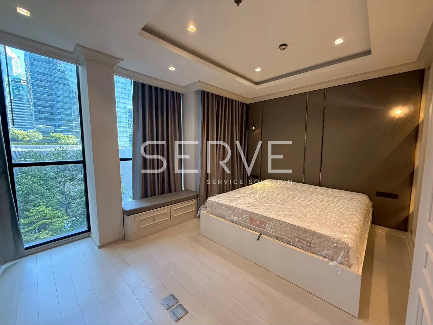 🔥Hot Price 60K🔥 - Luxury Style Corner Unit 2 Beds 70.58 sq.m. Perfect Location Next to BTS Phloen Chit at Noble Ploenchit Condo / For Rent – รูปที่ 3
