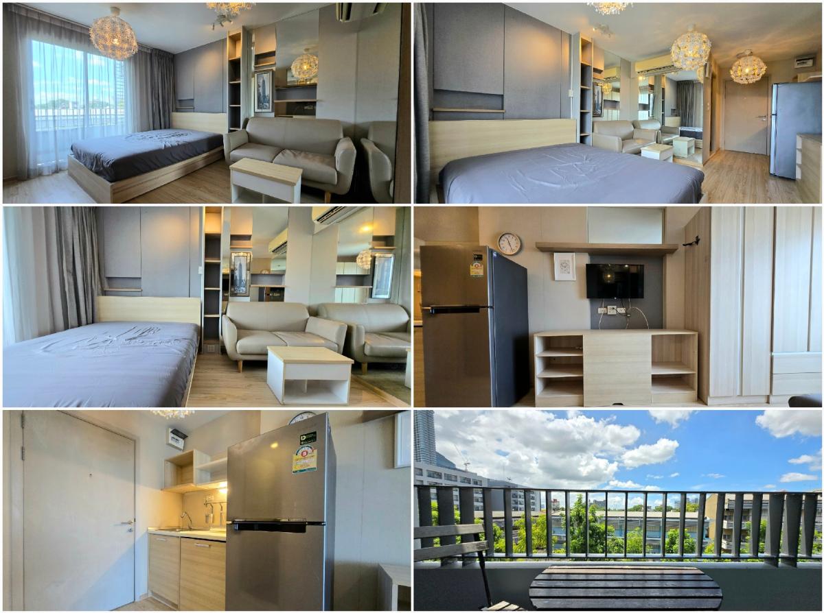 Studio (24 Sq.m.) | Elio Del Ray คอนโดสไตล์รีสอร์ตใกล้ BTS อุดมสุข และ BTS ปุณณวิถี – รูปที่ 3