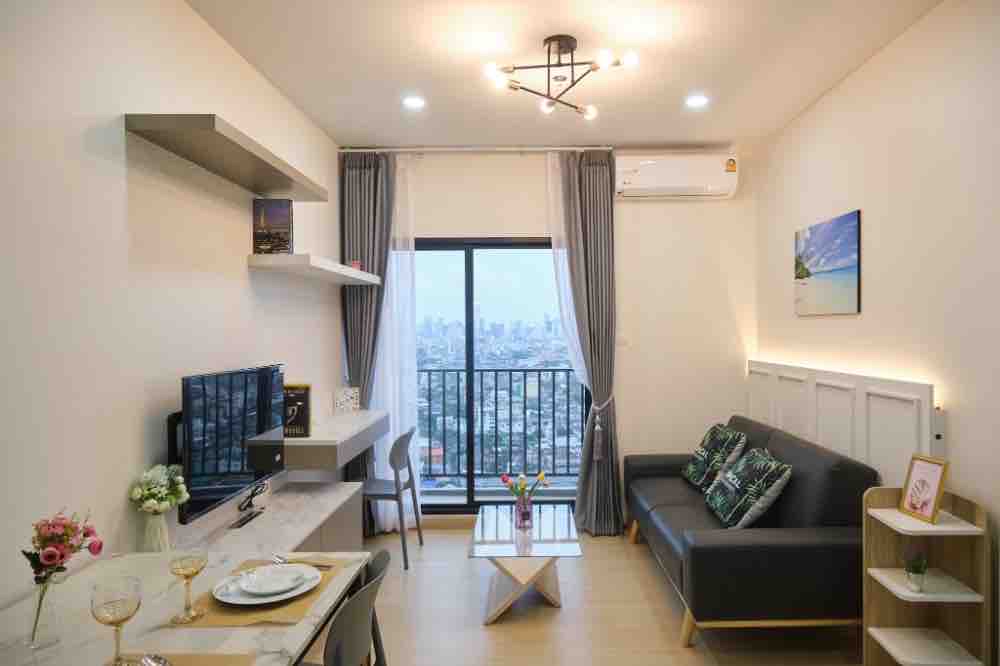 For rent Supalai Loft Prajadhipok 2 bedrooms 1 baths high floor