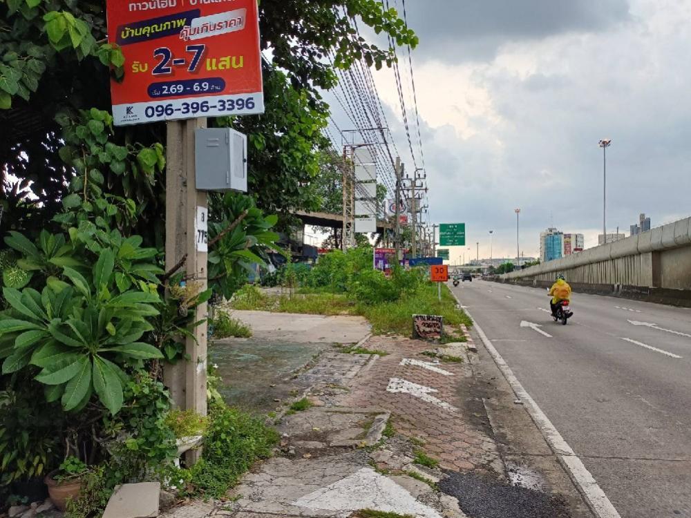 ขายที่ดินติด ถ.กาญจนาภิเษก ใกล้ Central west gate 22-1-35 ไร่ อ.บางใหญ่ นนทบุรี ทรงถุงเงินถุงทอง – รูปที่ 3