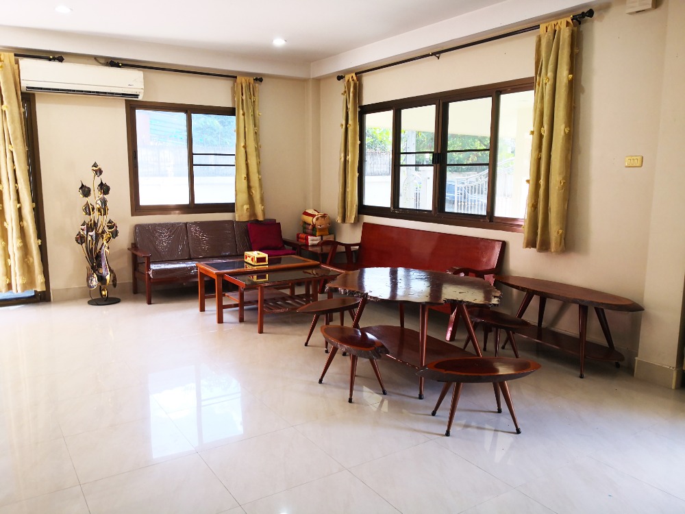 🎯 Very shady, close to nature. Price has not yet been adjusted. Baan Makmai Ramintra, 2-storey detached house, 103 square wah, pink BTS location. – รูปที่ 3