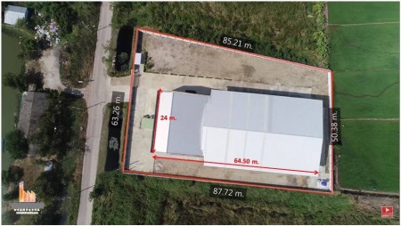 Factory for sale at Bangna-Trad km.23, area 3 rai with office and warehouse. Bang Sao Thong District, Samut Prakan – รูปที่ 2