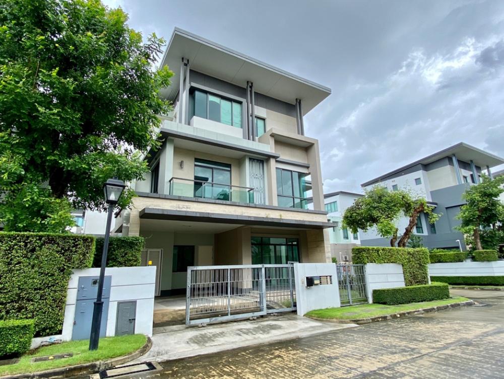 ขายบ้านนาราสิริ โทเพียรี่ นวมินทร์ ไม่เคยเข้าอยู่ หลังมุม 56.1 ตร.วา 4 Bed 5 Bath